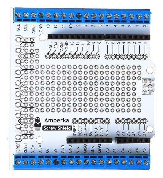 Модуль для электронного конструктора Screw Shield