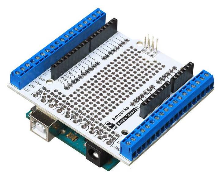 Модуль для электронного конструктора Screw Shield