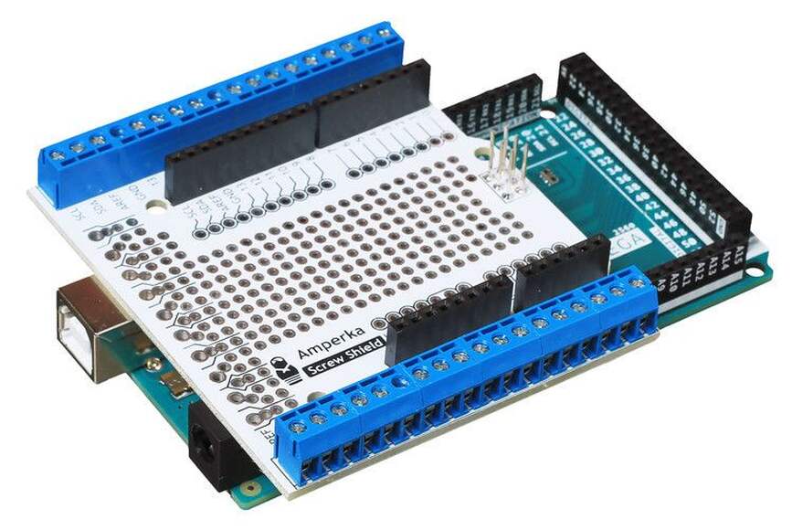 Модуль для электронного конструктора Screw Shield