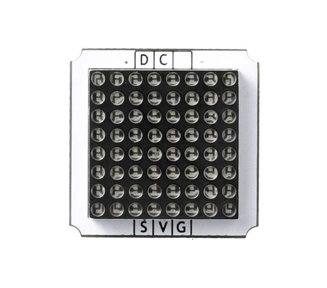 Монохромная LED матрица 8*8 (Troyka-модуль)