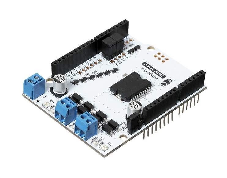 Модуль для электронного конструктора Motor Shield (2 канала, 2 А)