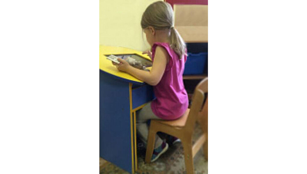 Интерактивная парта, комплектация "5+"