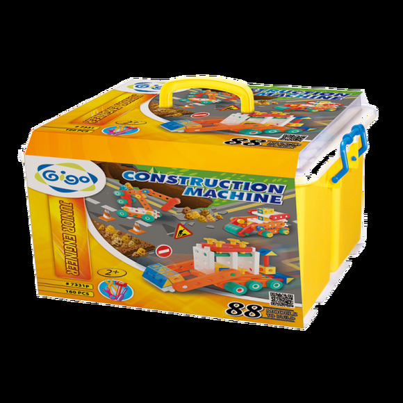 Юный инженер JUNIOR ENGINEER- CONSTRUCTION MACHINE 160 PCS/SET / Юный инженер 2, 2+