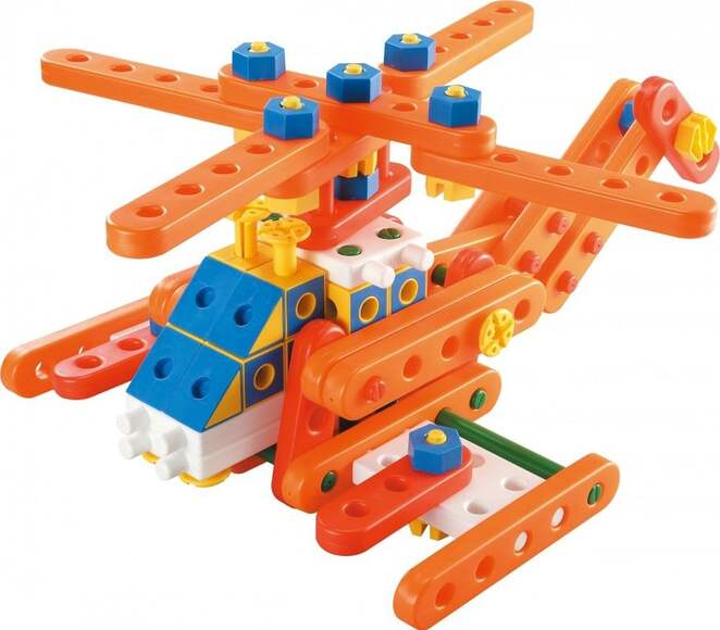 Юный инженер JUNIOR ENGINEER- CONSTRUCTION MACHINE 160 PCS/SET / Юный инженер 2, 2+