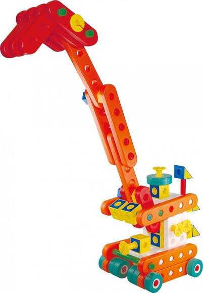 Юный инженер JUNIOR ENGINEER- CONSTRUCTION MACHINE 160 PCS/SET / Юный инженер 2, 2+