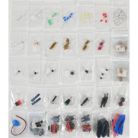 Набор для конструирования программируемых роботов, кибернетических систем и интернета вещей с однопл