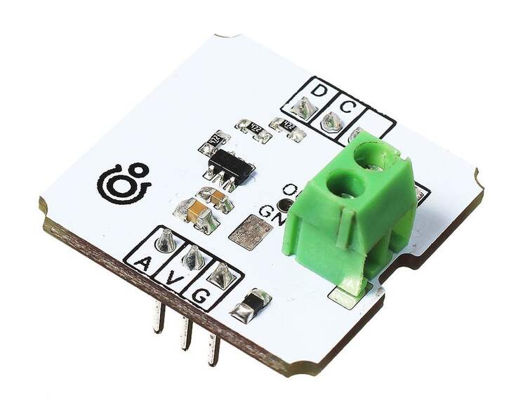 I2C-DAC с винтовыми клеммами (Troyka-модуль)