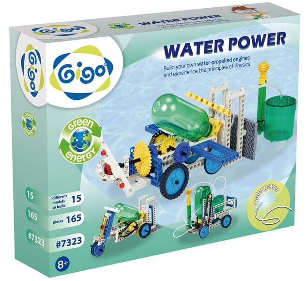 Научно-познавательный конструктор WATER POWER / Энергия воды, 8+