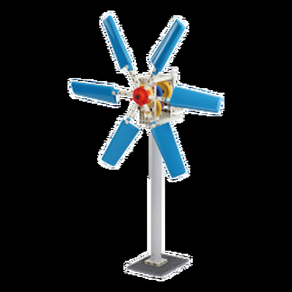 Научно-познавательный конструктор WIND-POWER/ Энергия ветра, 8+