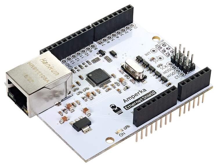 Модуль для электронного конструктора Ethernet Shield