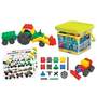 Конструктор Morphun Junior Xtra 10 Vehicles Set «Машины Экстра», 4+