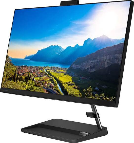Моноблок Lenovo IdeaCentre 3 24ALC6, 23.8", AMD Ryzen 5 5500U, 8ГБ, 256ГБ SSD,  AMD Radeon Graphics,