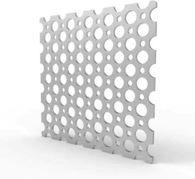 Пластина с отверстиями 2 x 2 TETRIX PRIME (2 шт в упаковке)