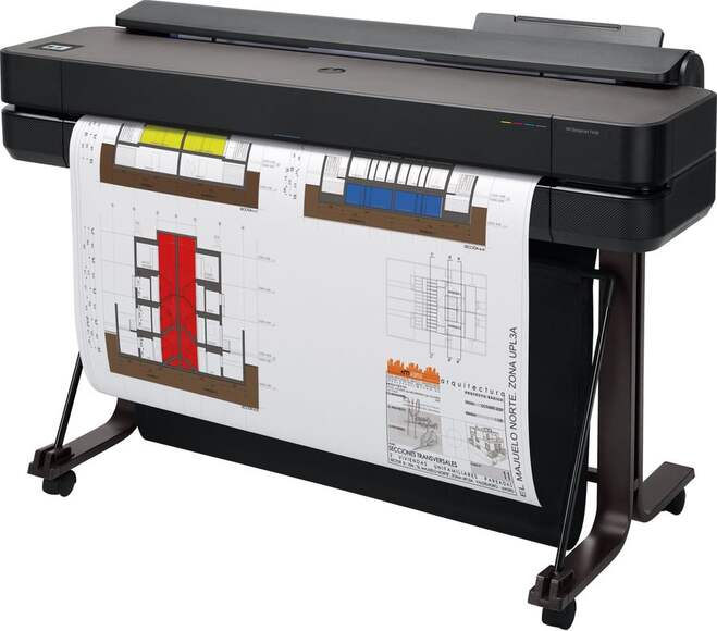 Плоттер HP Designjet T650,  36" [5hb10a]