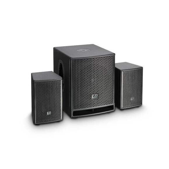 DAVE 10 G3 - Компактный активный комплект PA-системы (Сабвуфер 10" + 2 сателлита 5,25")