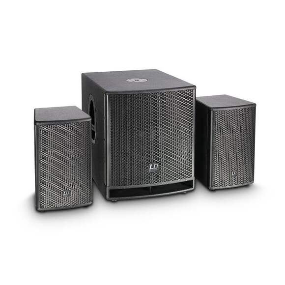 DAVE 12 G3 - Компактный активный комплект PA-системы (Сабвуфер 12" + 2 сателлита 6,5")