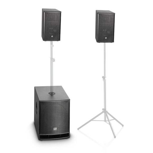 DAVE 12 G3 - Компактный активный комплект PA-системы (Сабвуфер 12" + 2 сателлита 6,5")