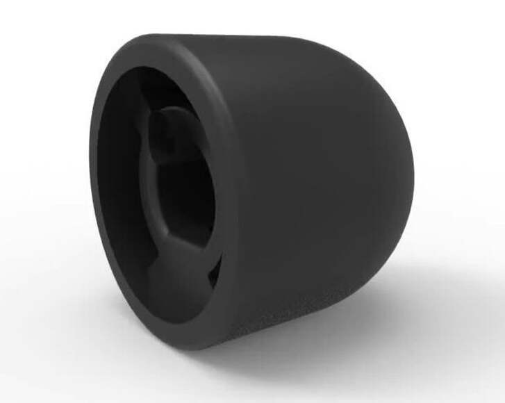 Шаровая скользящая опора 16 мм серии TETRIX® PRIME  (упаковка из 50 шт.)