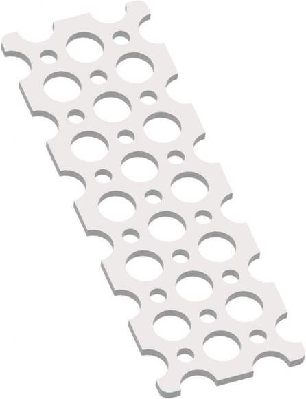 Пластина с отверстиями 2 x 6 TETRIX PRIME (2 шт в упаковке)