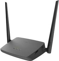 Беспроводной роутер D-LINK DIR-615/X1A,  черный