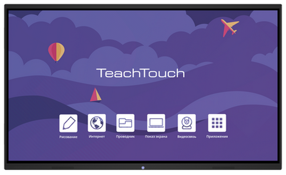 Интерактивная панель TeachTouch 7.0 86”, UHD, 20 касаний, 8/128 Гб, Android 11, слот OPS