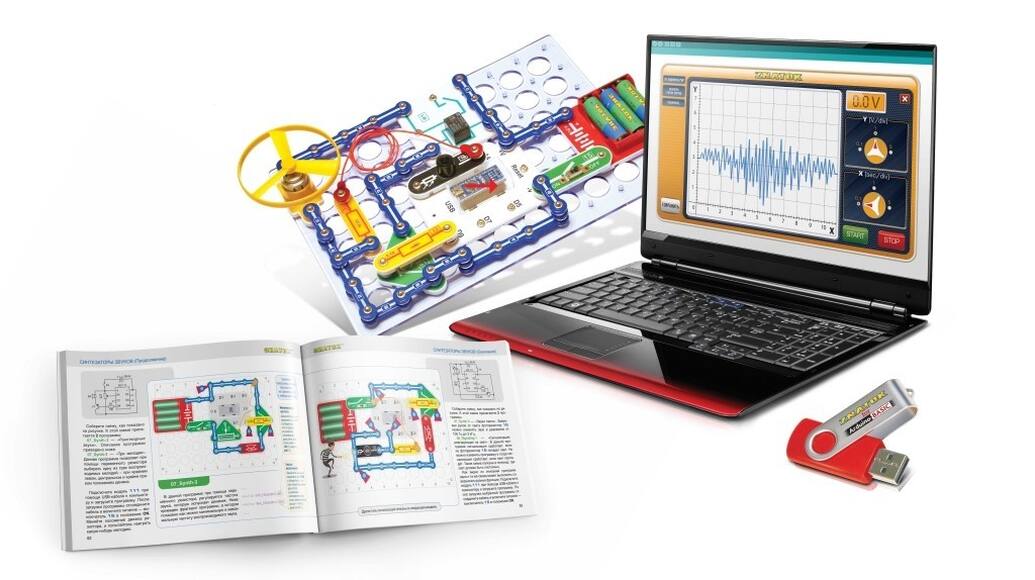 Эл. конструктор ЗНАТОК Arduino BASIC (версия Education в пластиковом контейнере)