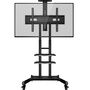 Напольная мобильная стойка ONKRON TS1881, черный