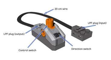Переключатель мотора Power Function / н20