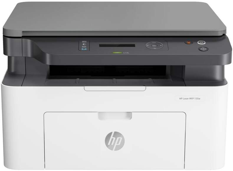 МФУ лазерный HP Laser 135w,  A4,  лазерный,  белый [4zb83a]