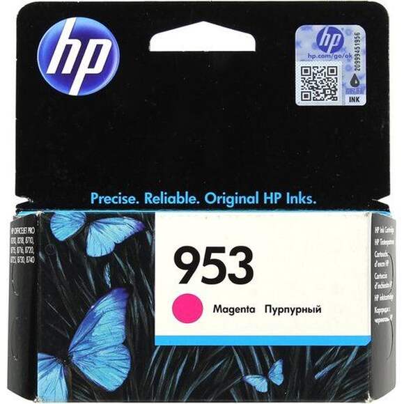 Картридж HP 953, пурпурный [f6u13ae]